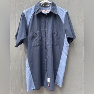 Vintage Men’s Red Kap Work Short Sleeve Shirt Size Md